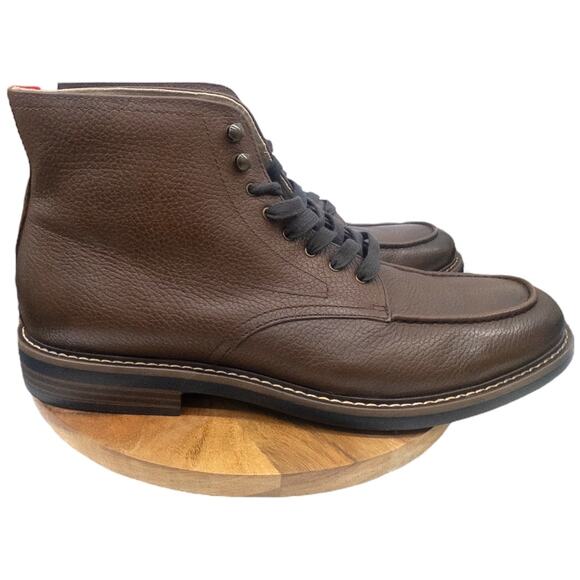 Banana Republic Moc Toe Leather Chukka Boot Men\'s 12 Brown Lace Up main image 4